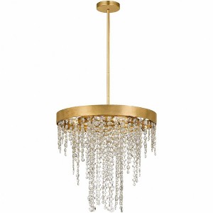 Crystorama Lighting Winham 5 - Light Chandelier in  Antique Gold - 1 of 4