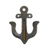 LunaLulinlk 4"W, 4"H Multi Colored Metal Single Hanger Anchor Wall Hook, 4-Pieces - 4 of 4