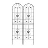 XIYUYEU Cucumber Trellis Plant Trellis Indoor Rustproof Tomato Trellis Butterfly Pattern Garden Trellis - 4 of 4
