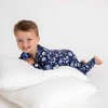 Lev Baby Boys' Bamboo Convertible Zipper Romper – Hockey Print One-Piece Baby Boy Clothes (6–12M to 18–24M) - 4 of 4