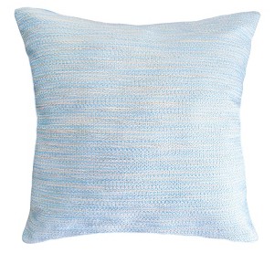 Bay View Blue 24x24 Indoor Outdoor Pillow - 1 of 4
