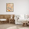 Stupell Industries Lets Get Cozy Autumnal Leaf Sprigs Black Framed Floater Canvas Wall Art - 2 of 4
