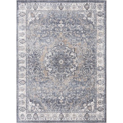 Hauteloom Rectangle Area Rug Gray : Target