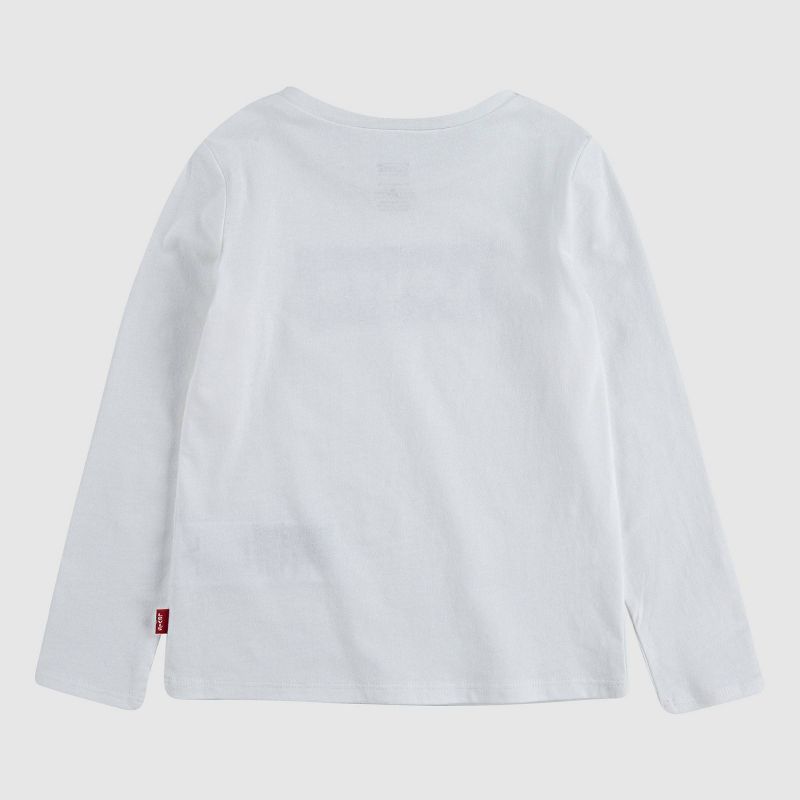 Levi's® Toddler Girls' Batwing Long Sleeve T-Shirt, 2 of 5