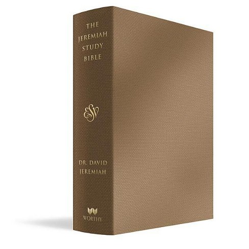 The Jeremiah Study Bible, Esv, Bronze Leatherluxe(r) - By David ...