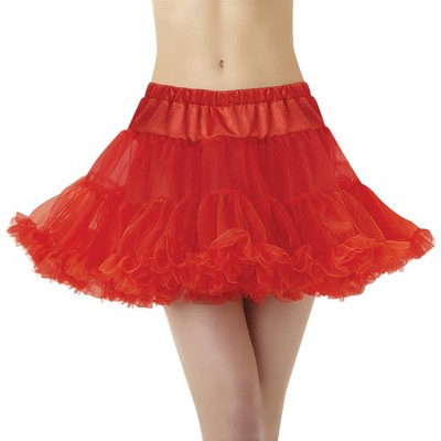 Adult Petticoat Red Halloween Costume One Size
