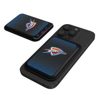 Keyscaper NBA Western Conference Teams Linen Black Magnetic Credit Card Wallet