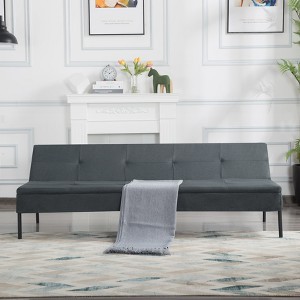 MAYEERTY 74.8" Modern Loveseat Bubble 2 Seater Upholstered Sofa Couch 3D Textile Mesh Fabric for Living Room£¬Green - 1 of 4