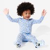 Bellabu Bear Baby Milk and Cookies Blue Bamboo Convertible Footie - 4 of 4