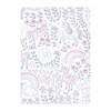 Hudson Baby Infant Girl Flannel Burp Cloth 12pk, Dreamy Unicorn, One Size - 3 of 4