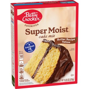 Betty Crocker Yellow Super Moist Cake Mix - 13.25oz - 1 of 4