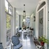 12" Walker Hill Outdoor Clear Glass Wall Light Matte Black - EGLO: Transitional Design, ETL Listed, Steel Body - 3 of 4