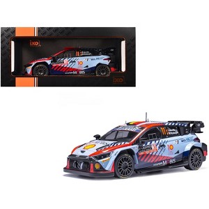 Hyundai i20 N Rally1 #11 Thierry Neuville - Martijn Wydaeghe Winner "Rallye Monte-Carlo" (2024) 1/18 Diecast Model Car by IXO Models - 1 of 4
