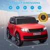 24V Licensed Land Rover Ride On Car, 2-Seater Electric Car w/Parent Remote Control - 2 of 4