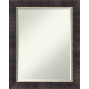 Amanti Art Odin Antique Bronze Beveled Wood Framed Bathroom Vanity Wall Mirror - 1 of 4