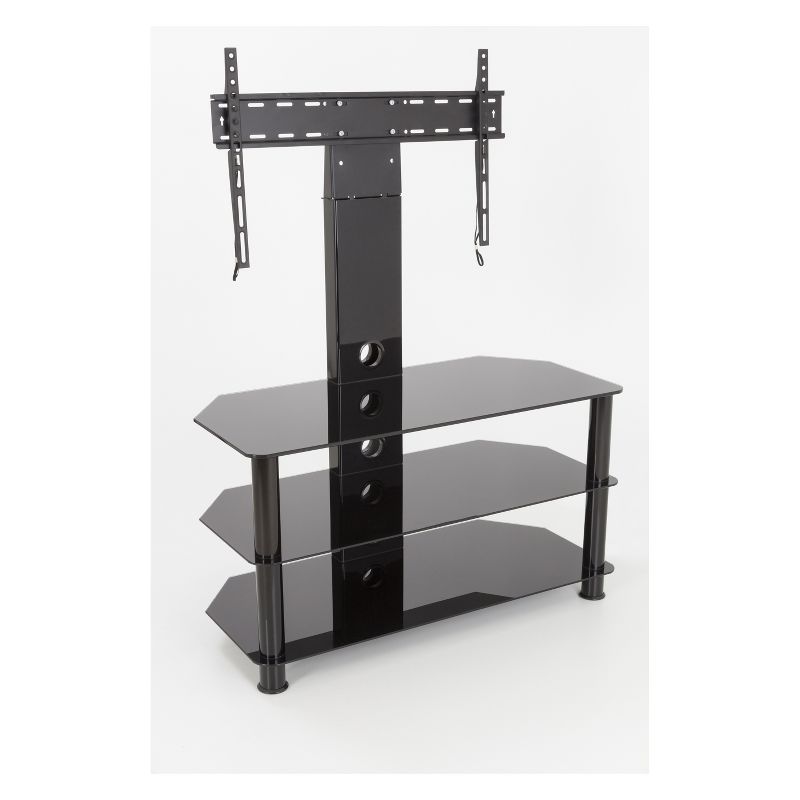 TV Stand for TVs up to 60&#34; with TV Mount Black - AVF, 4 of 6