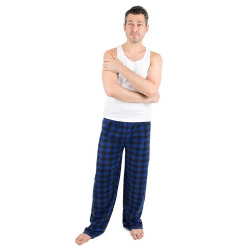 Leveret Men's Red & Black Plaid Fleece Pants – Leveret Clothing