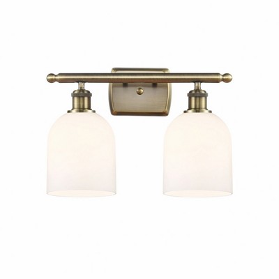 Innovations Lighting Bella 2 - Light Vanity in  Antique Brass