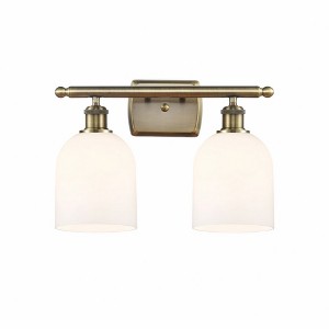Innovations Lighting Bella 2 - Light Vanity in  Antique Brass - 1 of 1