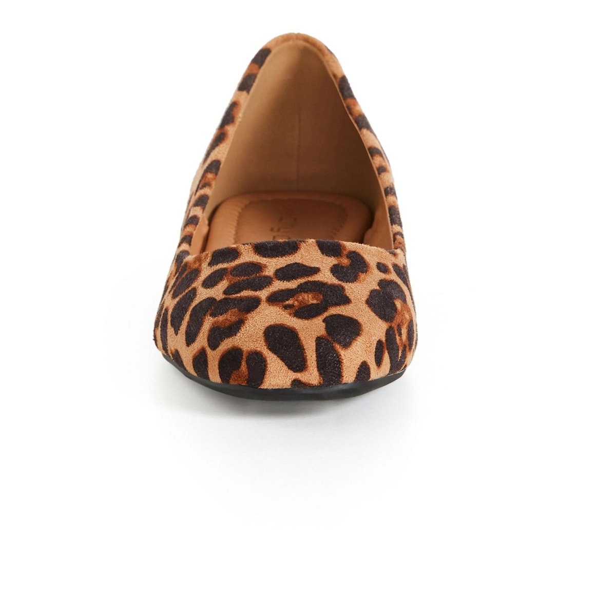 Обувь City Chic | Women's Plus Size WIDE FIT Rae Ballet Flat - leopard - 10W — фото 5