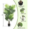 4ft Artificial Areca Palm Plant - 3 of 4