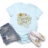 Country Girl Rope Watercolor  - Womens Short Sleeve Graphic T-Shirt - 3 of 4