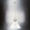 Urban Ambiance Luxury Modern Farmhouse Indoor Pendant,  14''H x 16"W x 16''D,  Brushed Nickel Finish, UHP4674 - 3 of 4