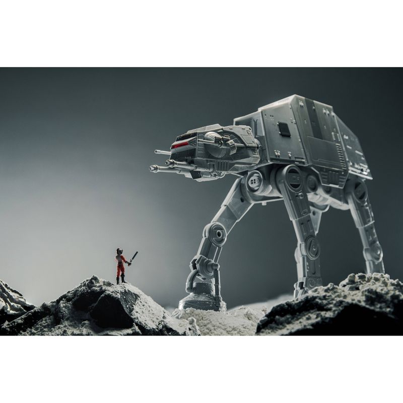 Star Wars Micro Galaxy Squadron AT-AT Walker Action Figure with Mini Figures Set - 9pc, 6 of 9