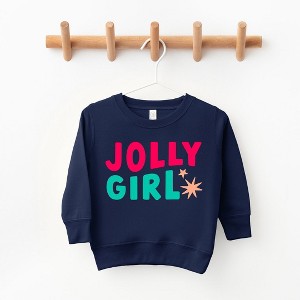 The Juniper Shop Jolly Girl Star Toddler Graphic Sweatshirt - 1 of 2