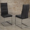 Brassex Set of 2 Cierra Dining Chairs - 2 of 4