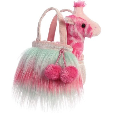 Aurora® Fancy Pals™ Furries Sunrise™ Giraffe 7 Inch Stuffed Animal With ...