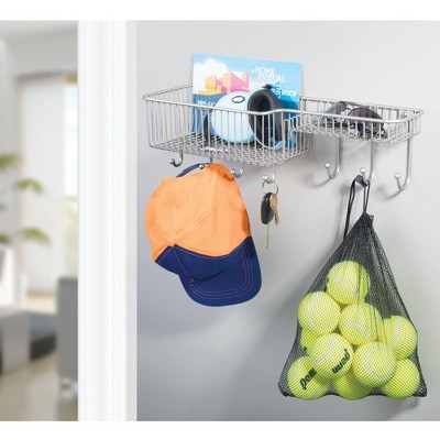 Mdesign Metal Wall Mount Entryway Storage Organizer Target