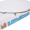 NoJo Marvel Guardians of the Galaxy White, Tan, Blue, and Green, I Am Groot Photo Op Nursery Fitted Crib Sheet - 3 of 4