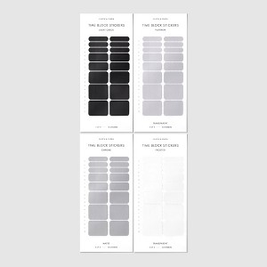 Cloth & Paper Time Block Sticker Set Vol. 5 - 1 of 4