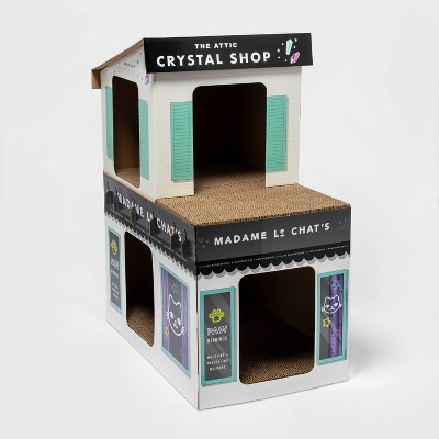 Crystal Shop Deluxe Cat and Rabbit Scratch House - Boots & Barkley™