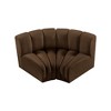 Meridian Furniture,Arc Velvet Modular Sofa - 4 of 4