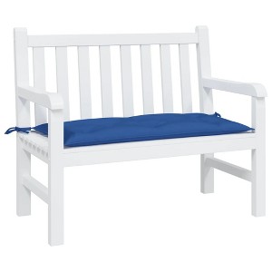 vidaXL Garden Bench Cushion Blue 39.4"x19.7"x2.8" Oxford Fabric - 1 of 4