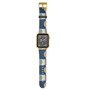 Sheila Wenzel-Ganny Cool Color Palette Pattern 42mm/44mm Gold Apple Watch Band - Society6 - 1 of 3