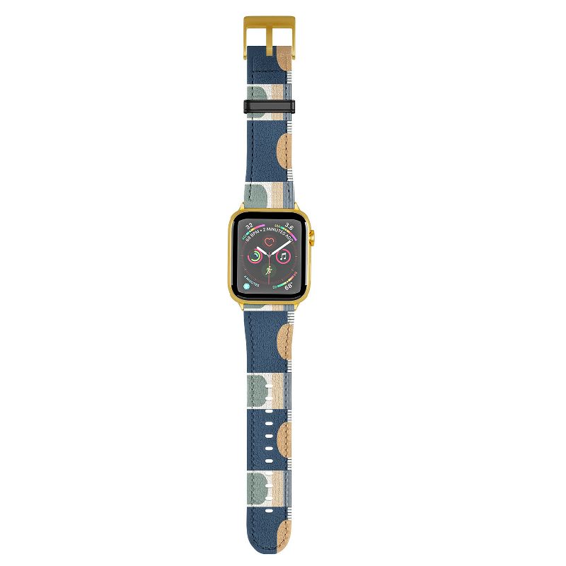 Sheila Wenzel-Ganny Cool Color Palette Pattern 42mm/44mm Gold Apple Watch Band - Society6, 1 of 4