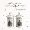 Spode Christmas Tree Spice Set of 2 Jars, Made of Fine Porcelain - 3 of 4