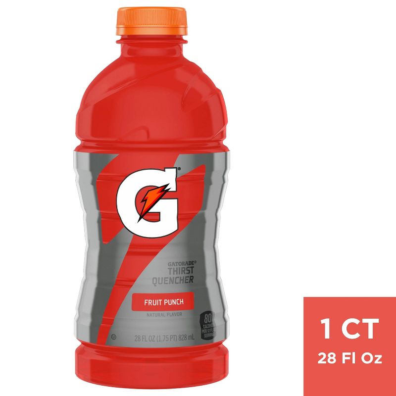 Gatorade Fruit Punch Sports Drink - 28 fl oz Bottle, 1 of 5