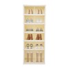 YIYIBYUS 6 Tier Foldable Shoe Rack Organizerm Clear Folding Shoes Storage Boxes - 3 of 4