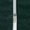 vidaXL Green Sidewall with Zipper for Party Tent- 2 pcs, Water and UV Resistant PE Material, Easy to Install with Hook and Loop Fasteners - 4 of 4