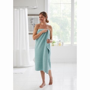 BrylaneHome Zero Twist 100% Cotton Oversized Bath Sheet - 1 of 1