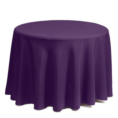 Gee Di Moda Round Tablecloth - Heavy Duty Washable Polyester