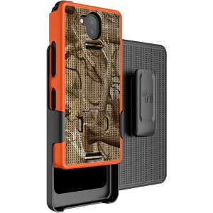 Nakedcellphone Combo for Sonim XP10 (XP9900) - Case with Stand and Belt Clip Holster - 1 of 4