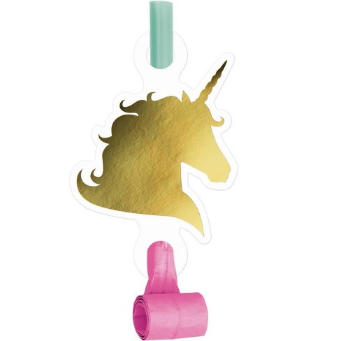 6ct Unicorn Horn Party Hat - Spritz™ : Target