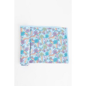 Stretchy Swaddle | Groovy Floral | Charlie Lou Baby - 1 of 4