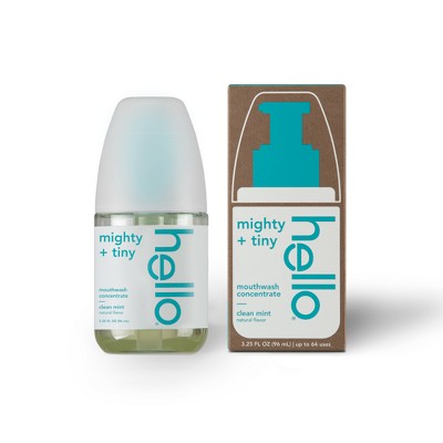 hello Clean Mint Mouthwash Concentrate - 3.25 fl oz