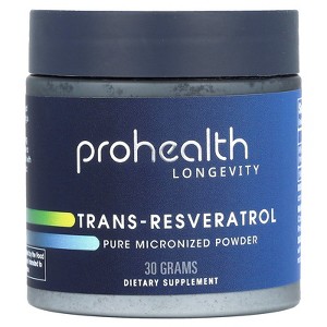 ProHealth Longevity Trans-Resveratrol, Pure Micronized Powder, 30 g - 1 of 3